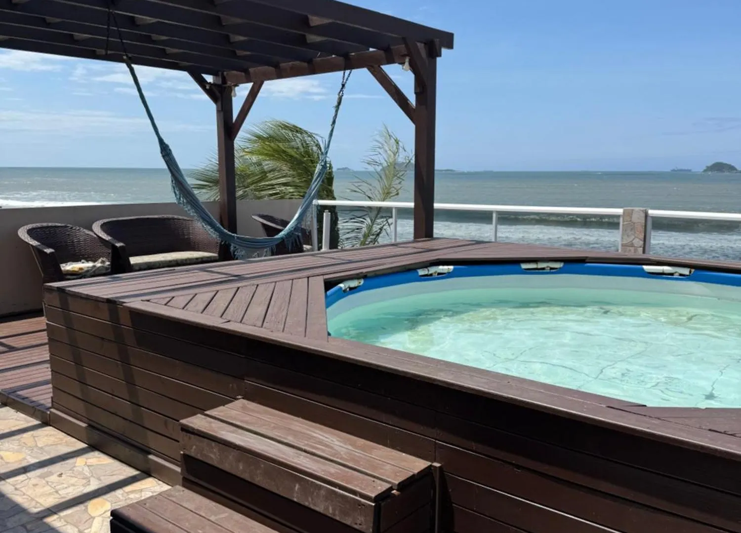 Apartmán Apartamento Cobertura Beira-Mar 3 Quartos Piscina Privativa Sao Francisco do Sul